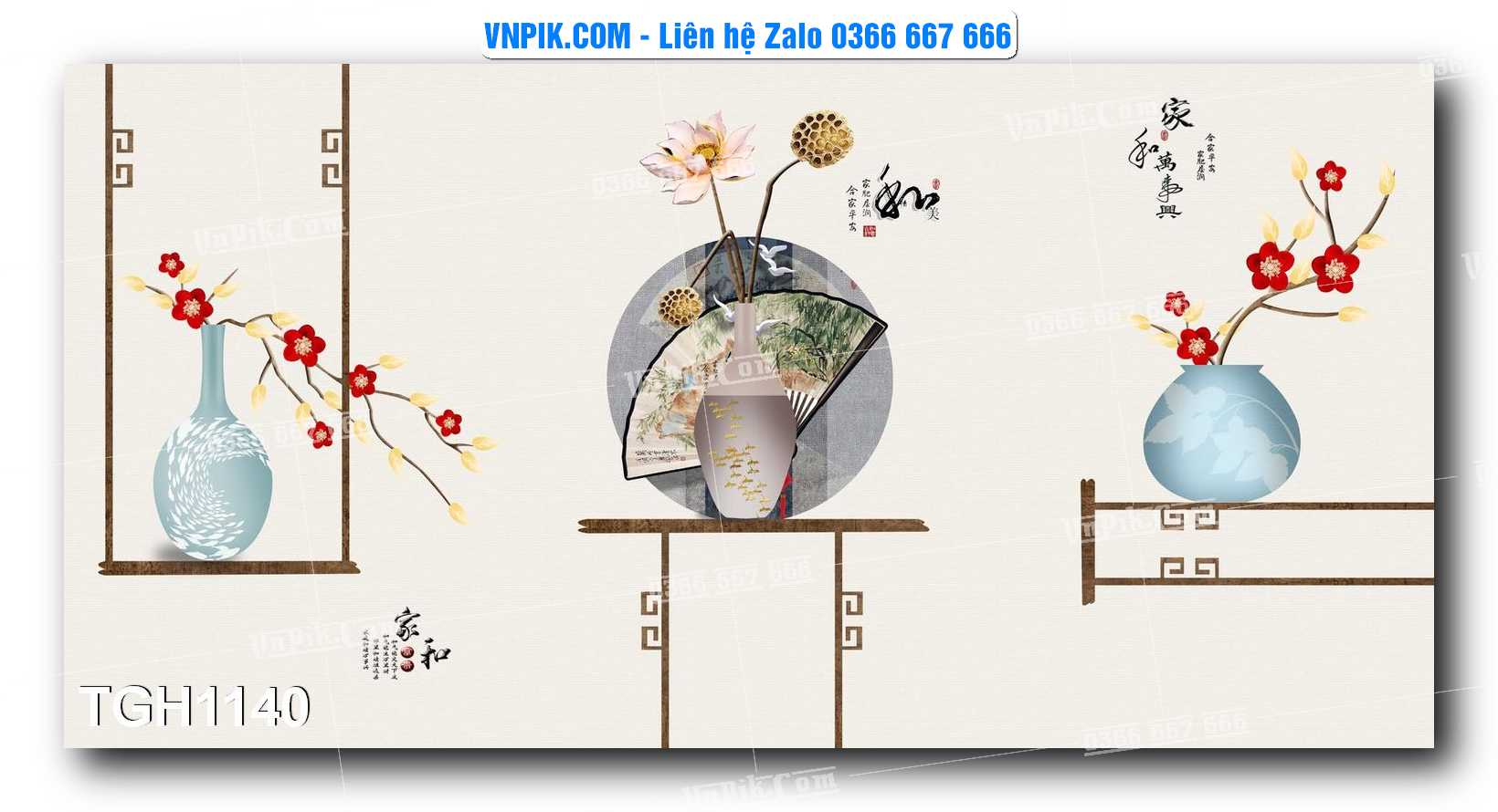 Tranh Ghép Treo Tường Mã File TGH1140
