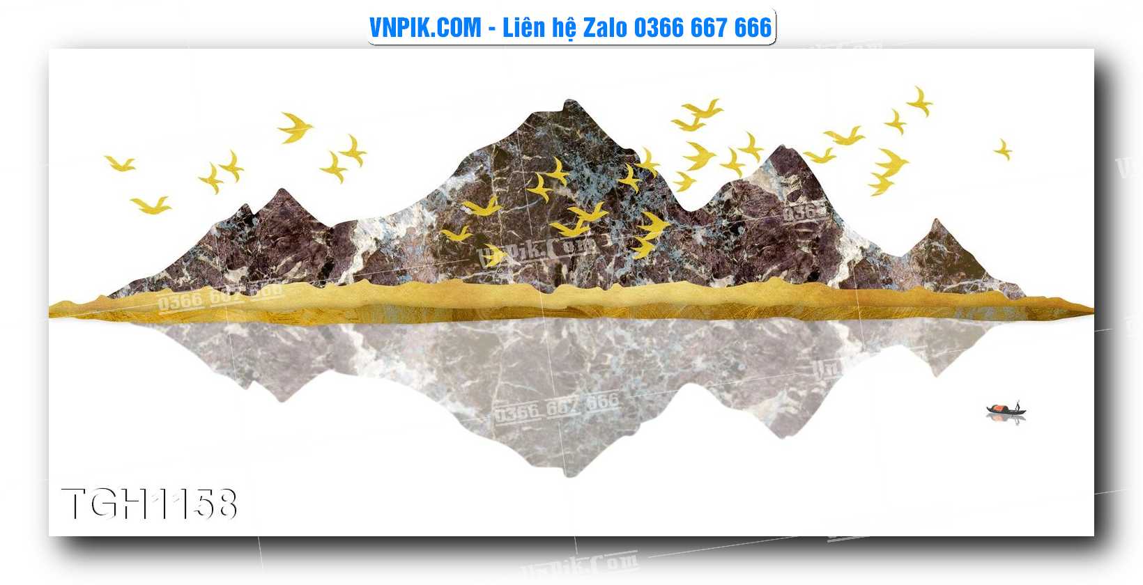 Tranh Ghép Treo Tường Mã File TGH1158