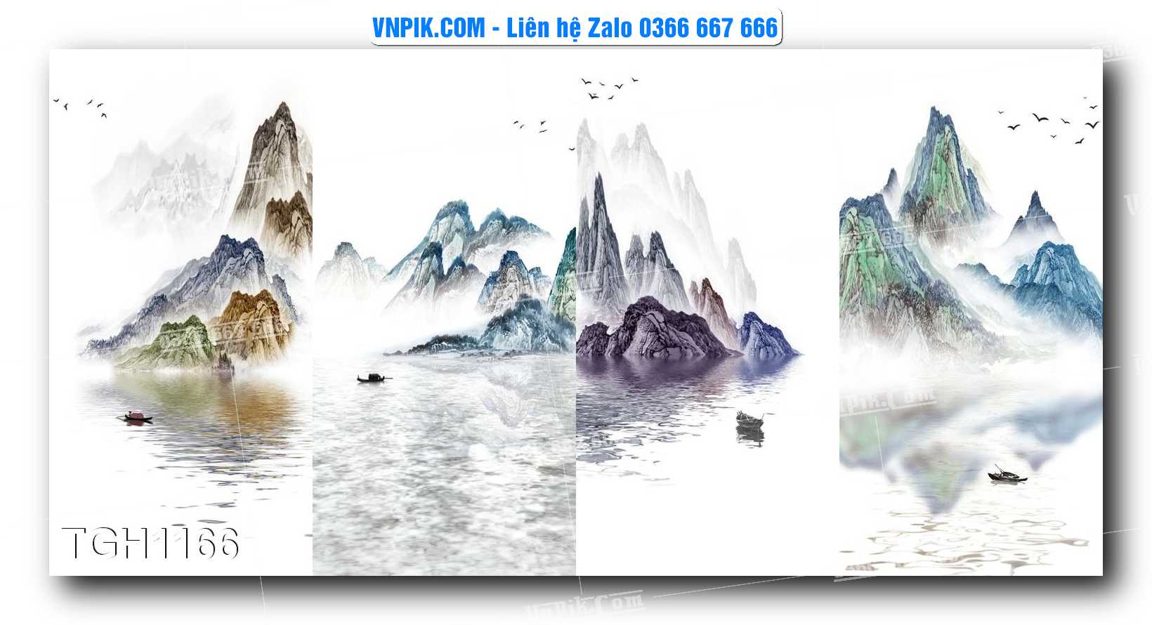 Tranh Ghép Treo Tường Mã File TGH1166