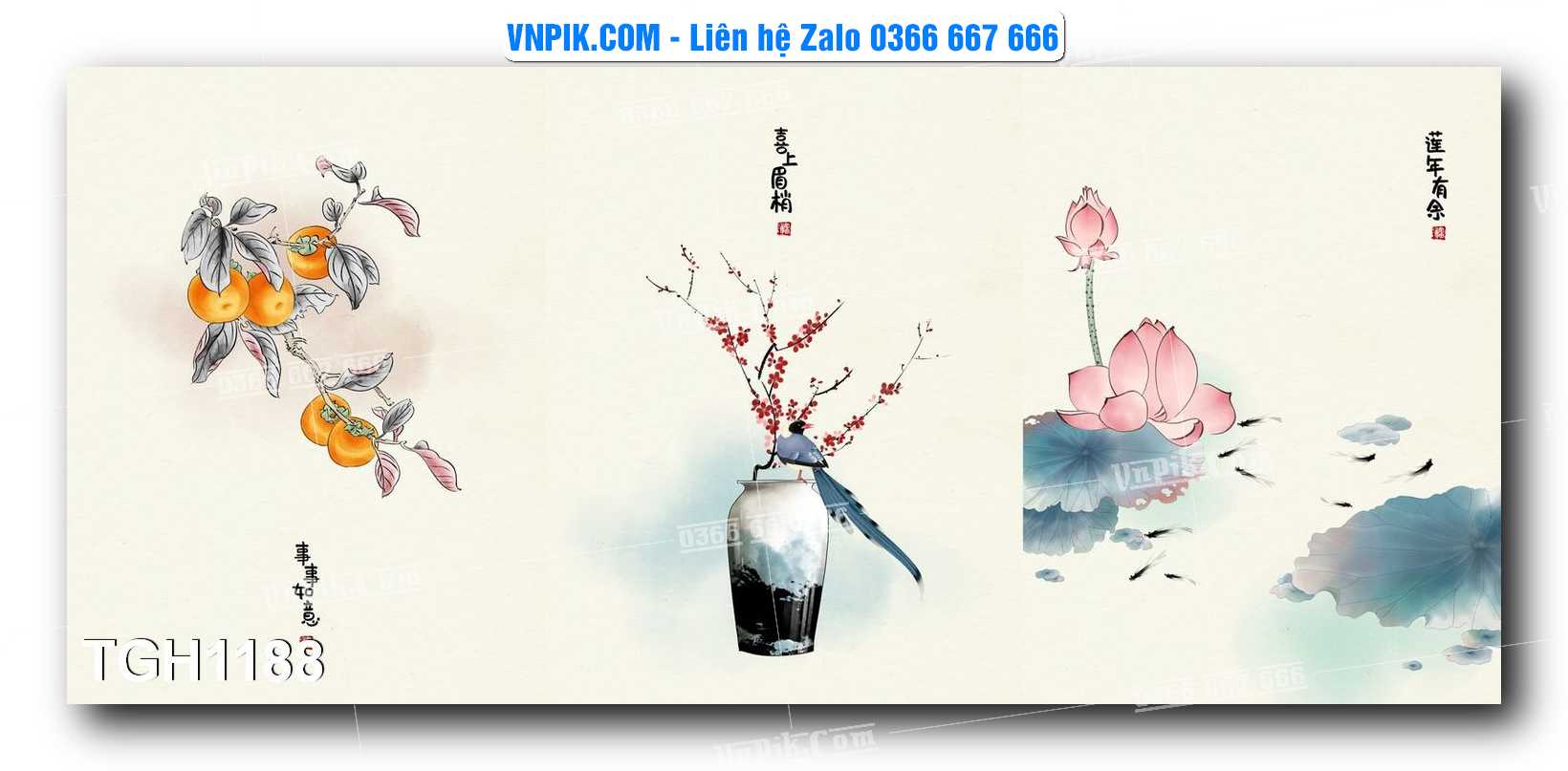 Tranh Ghép Treo Tường Mã File TGH1188