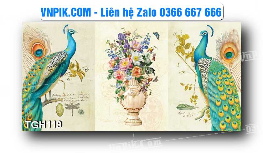 Tranh Ghép Treo Tường Mã File TGH119