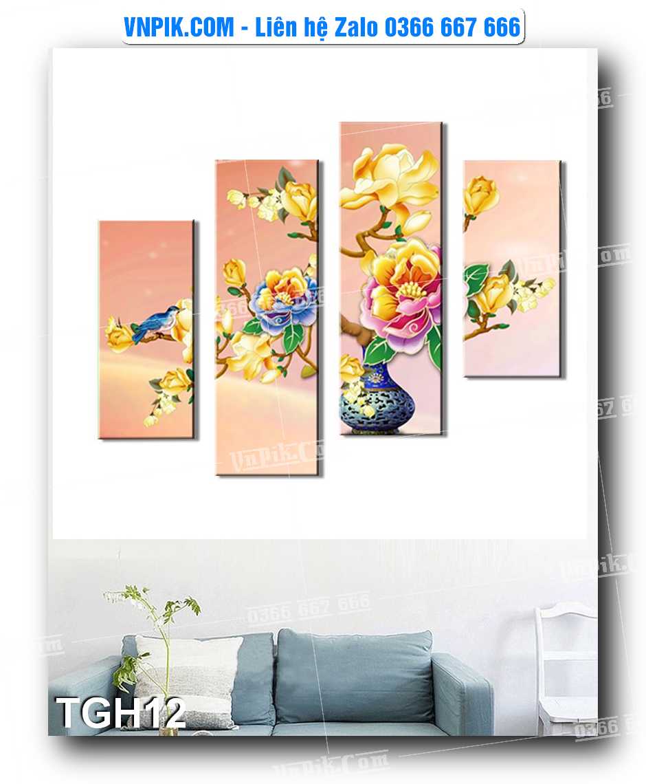 Tranh Ghép Treo Tường Mã File TGH12
