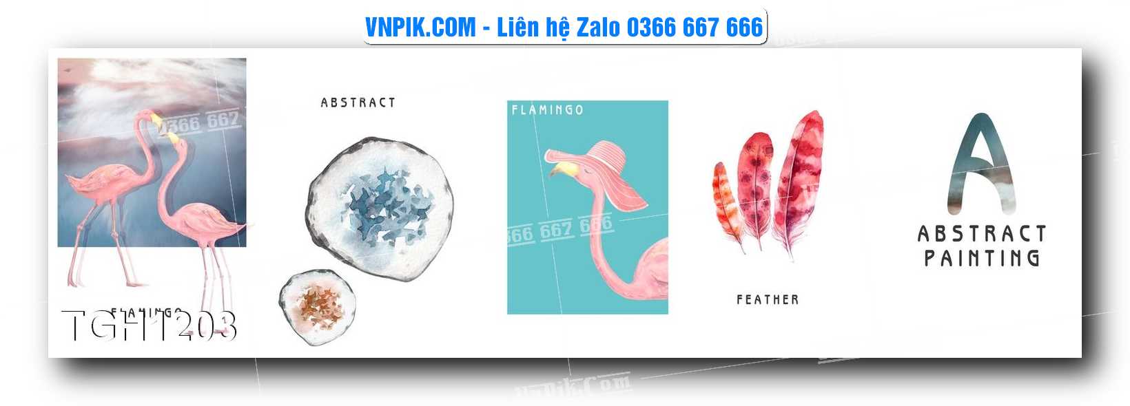 Tranh Ghép Treo Tường Mã File TGH1203