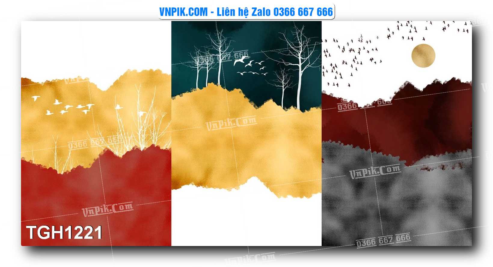 Tranh Ghép Treo Tường Mã File TGH1221