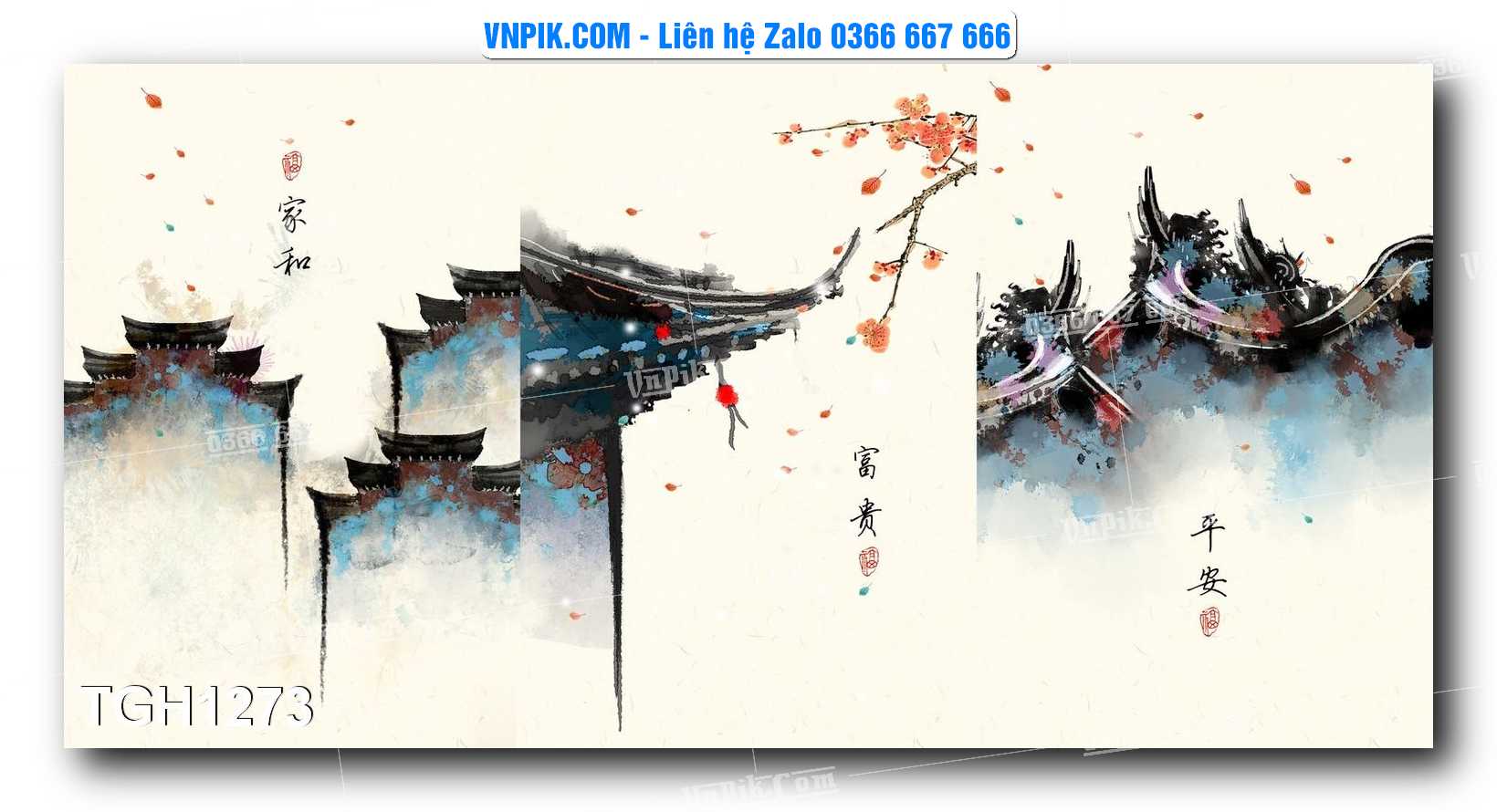 Tranh Ghép Treo Tường Mã File TGH1273