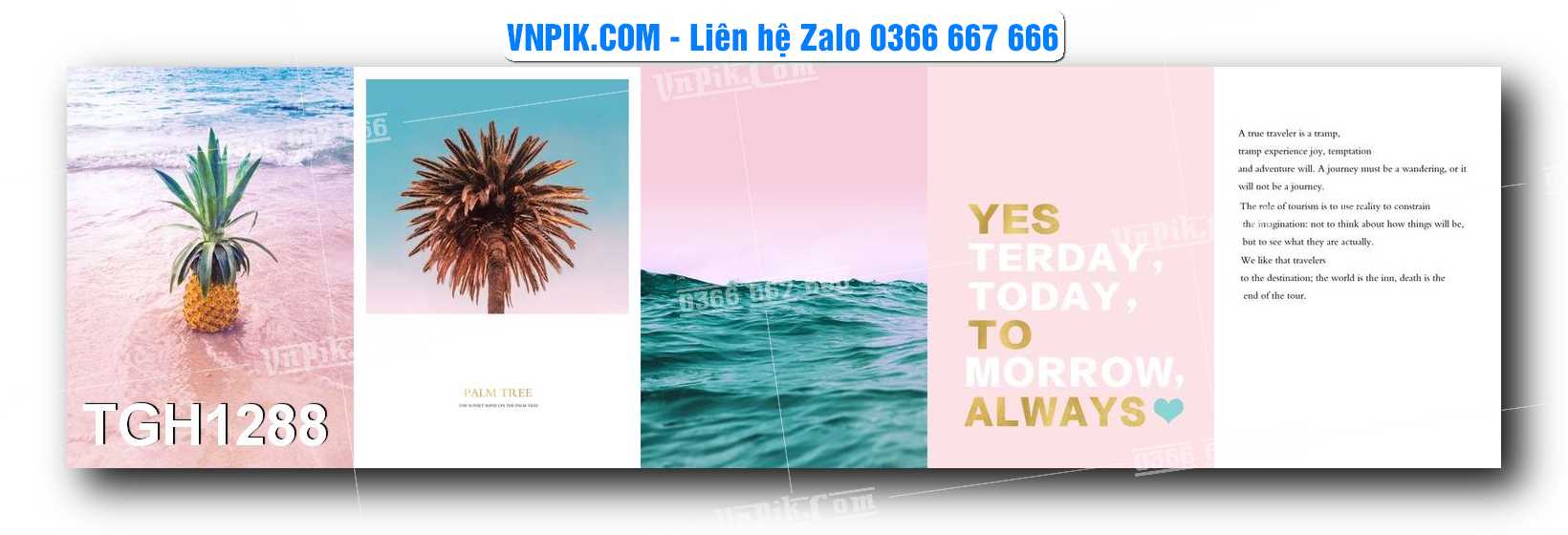 Tranh Ghép Treo Tường Mã File TGH1288
