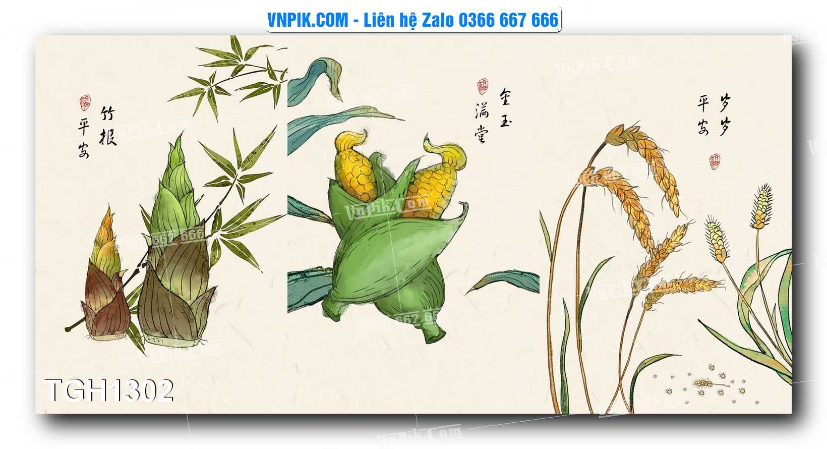 Tranh Ghép Treo Tường Mã File TGH1302