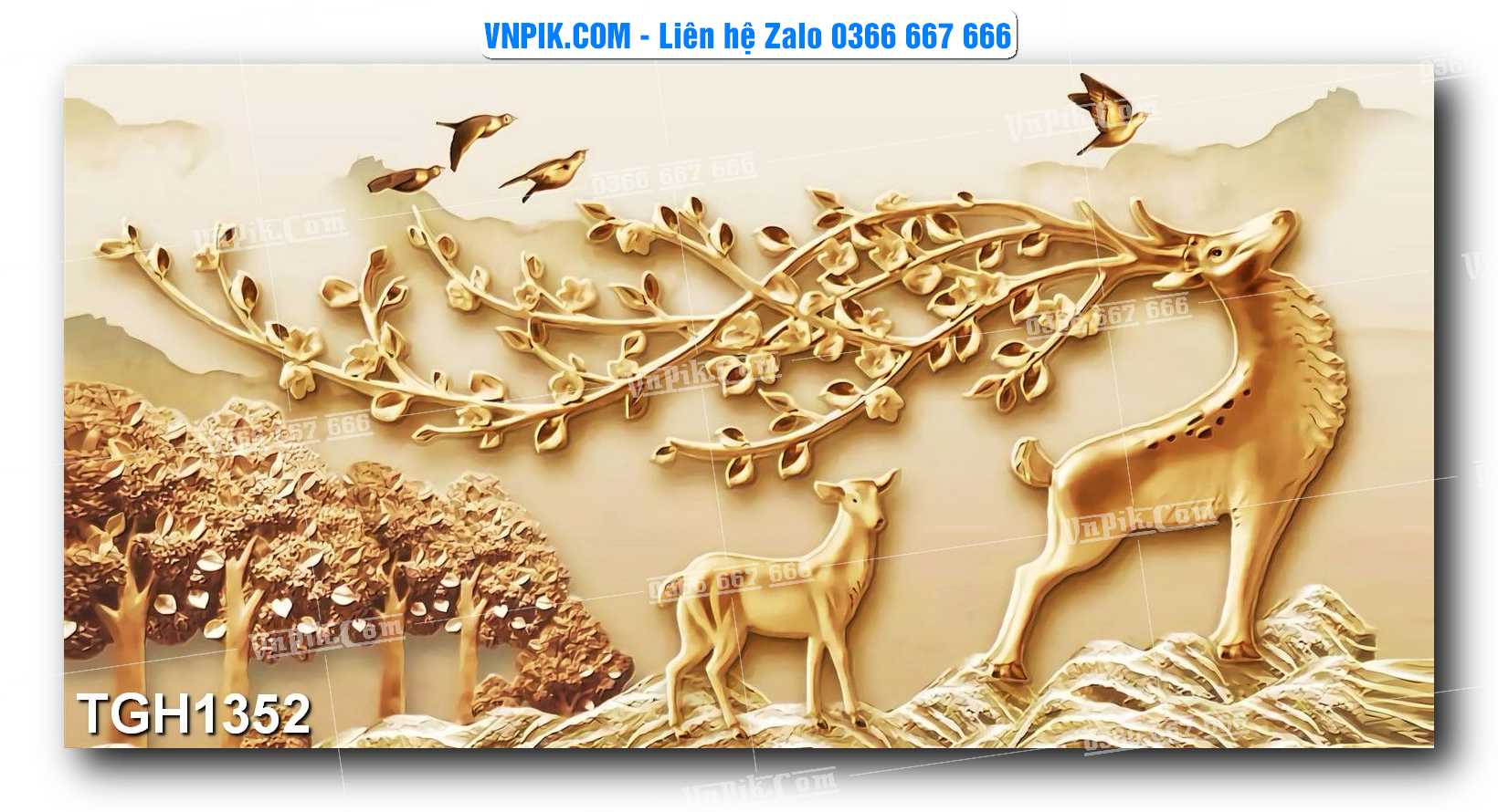Tranh Ghép Treo Tường Mã File TGH1352