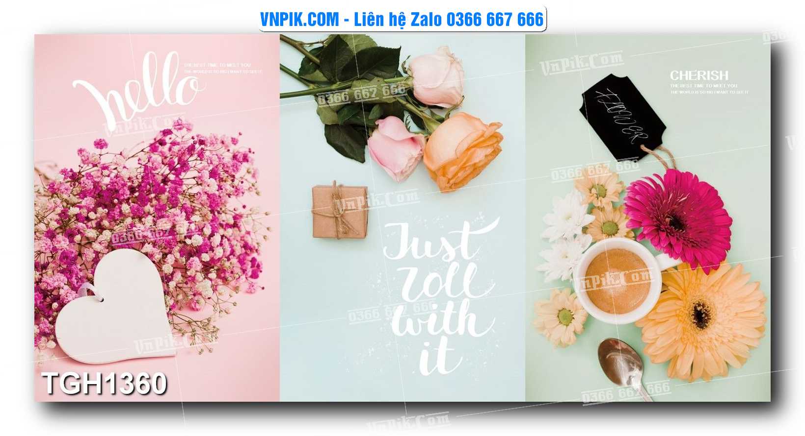 Tranh Ghép Treo Tường Mã File TGH1360