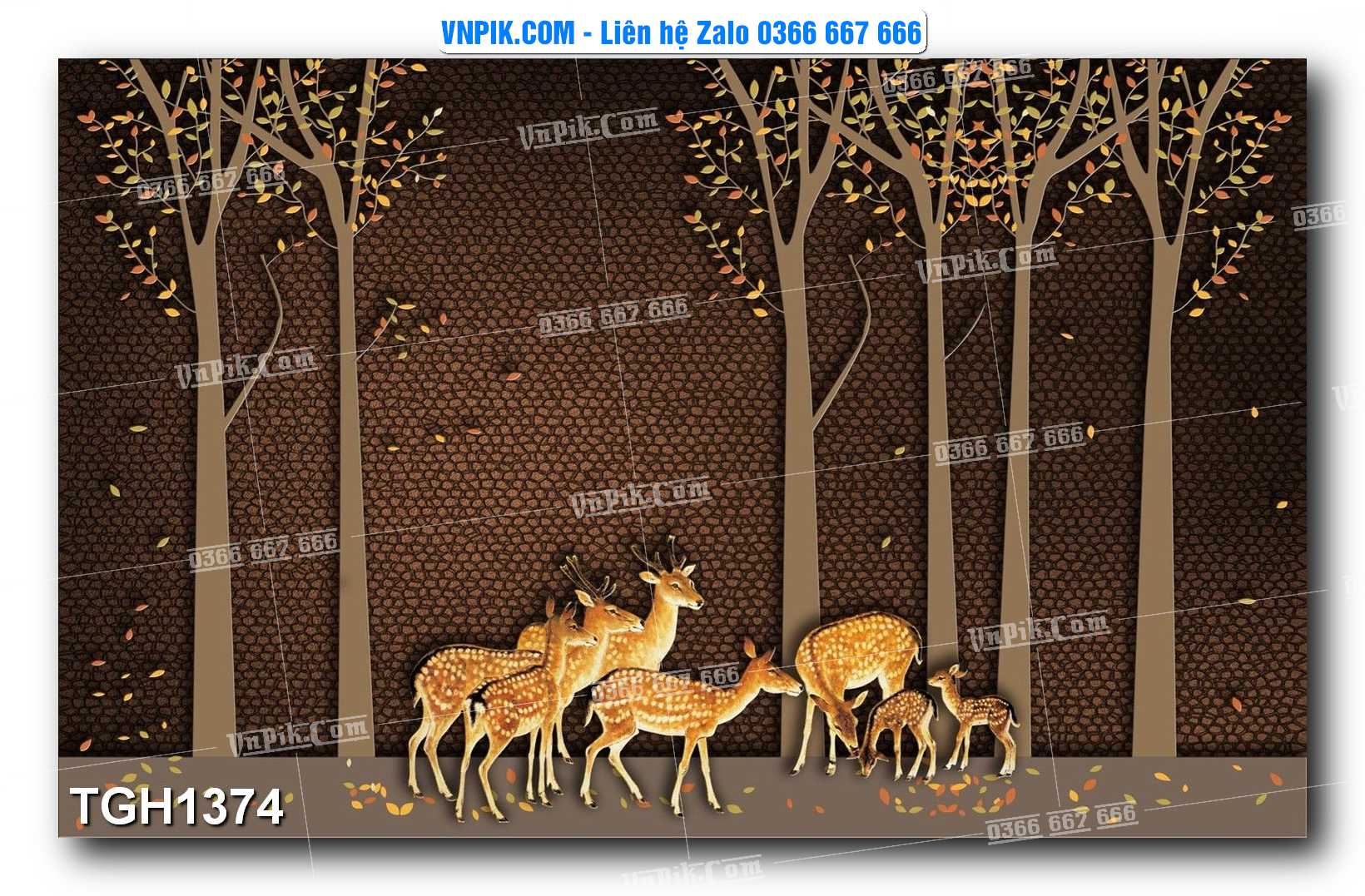 Tranh Ghép Treo Tường Mã File TGH1374