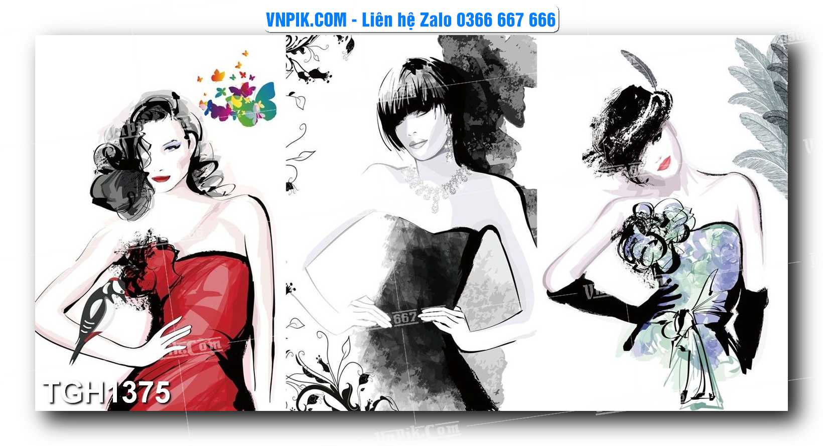 Tranh Ghép Treo Tường Mã File TGH1375