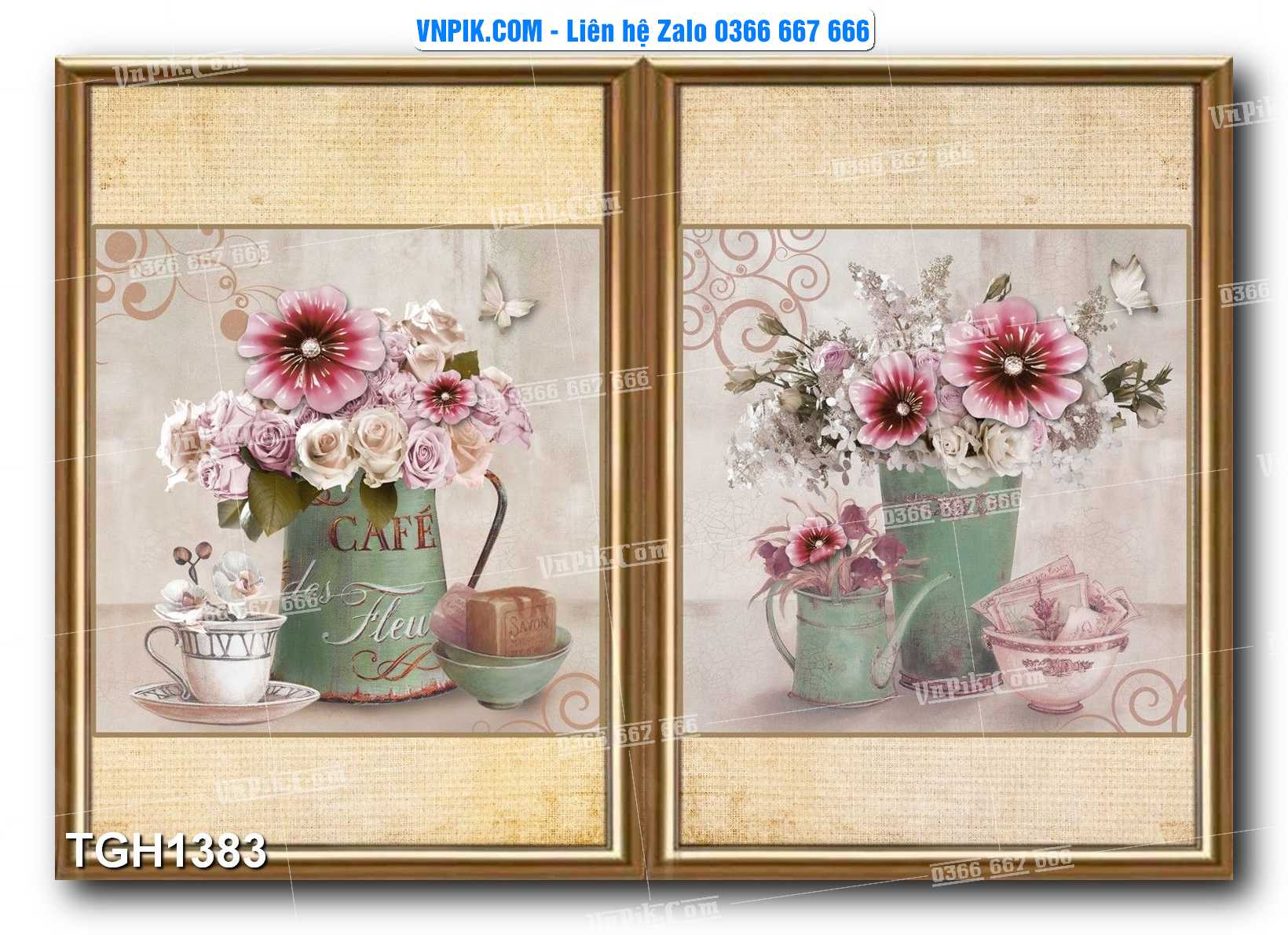 Tranh Ghép Treo Tường Mã File TGH1383