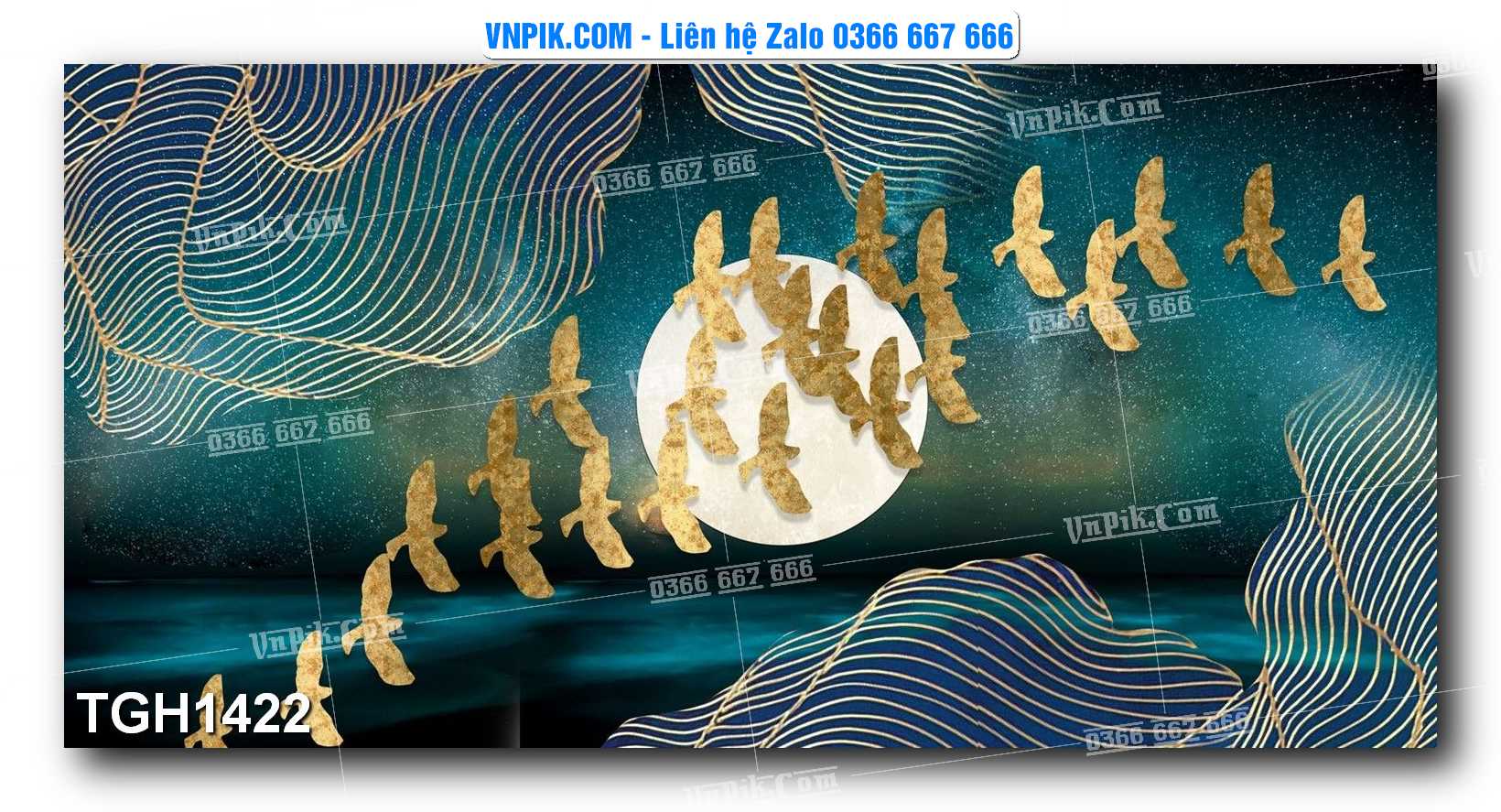 Tranh Ghép Treo Tường Mã File TGH1422