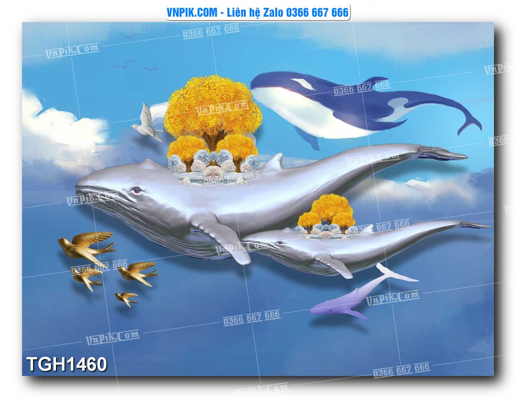 Tranh Ghép Treo Tường Mã File TGH1460