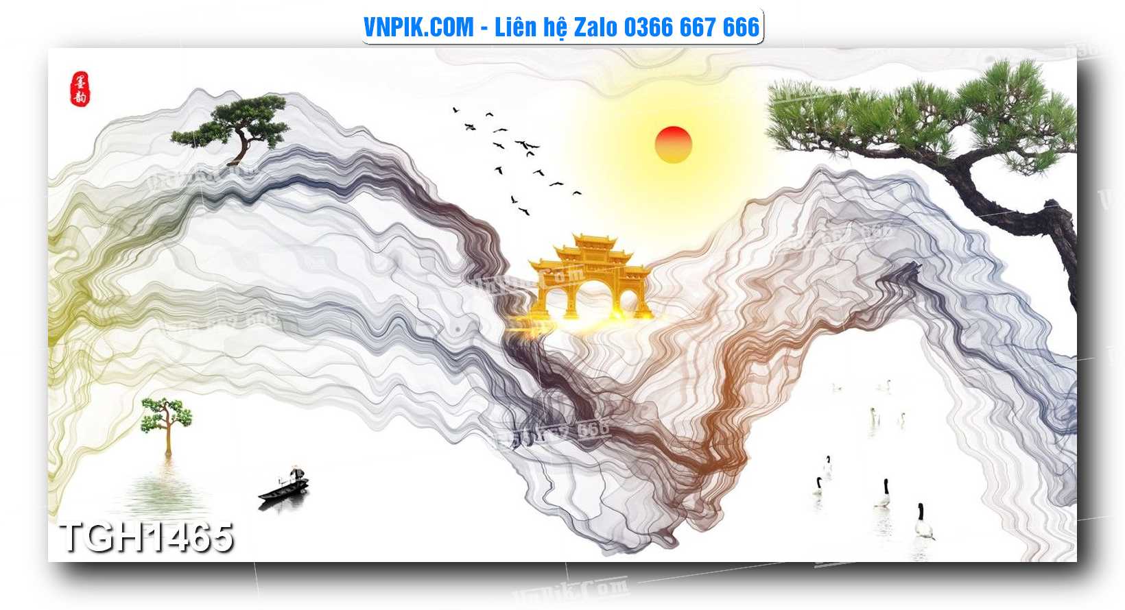 Tranh Ghép Treo Tường Mã File TGH1465
