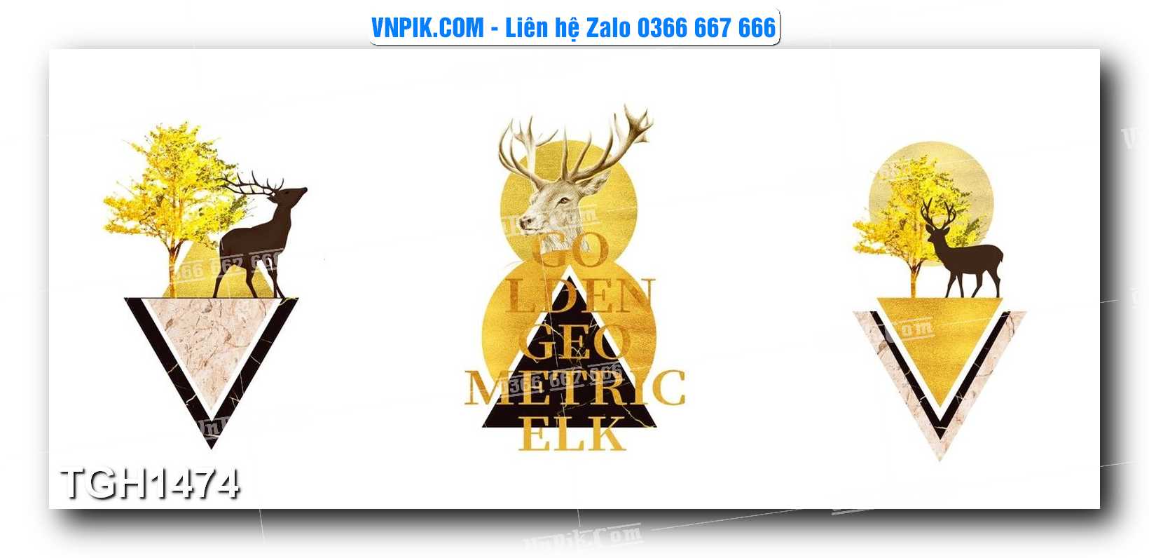Tranh Ghép Treo Tường Mã File TGH1474