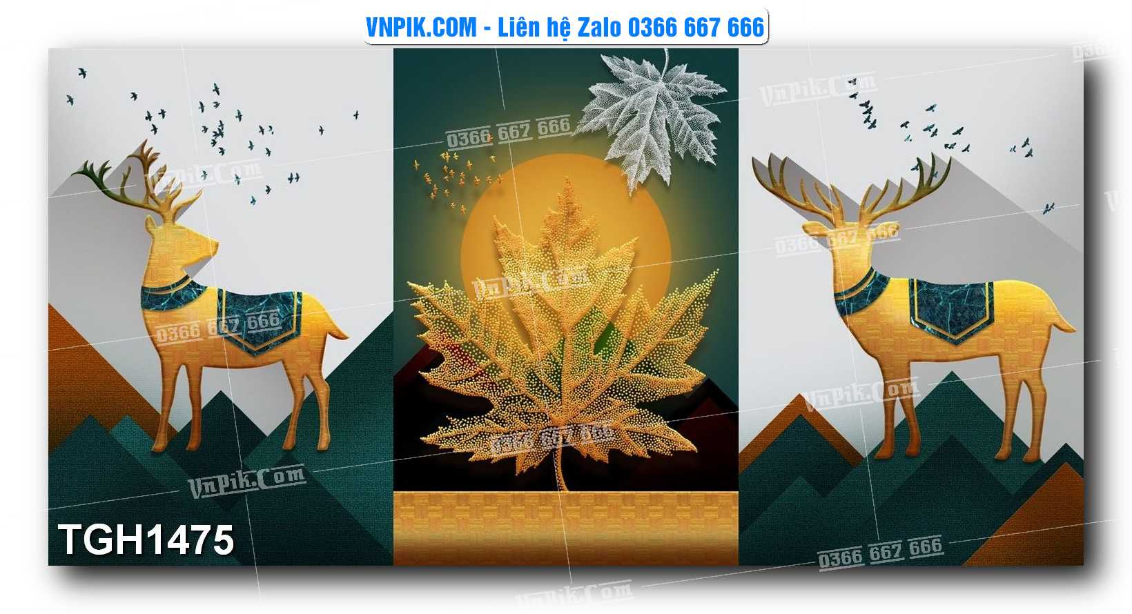 Tranh Ghép Treo Tường Mã File TGH1475