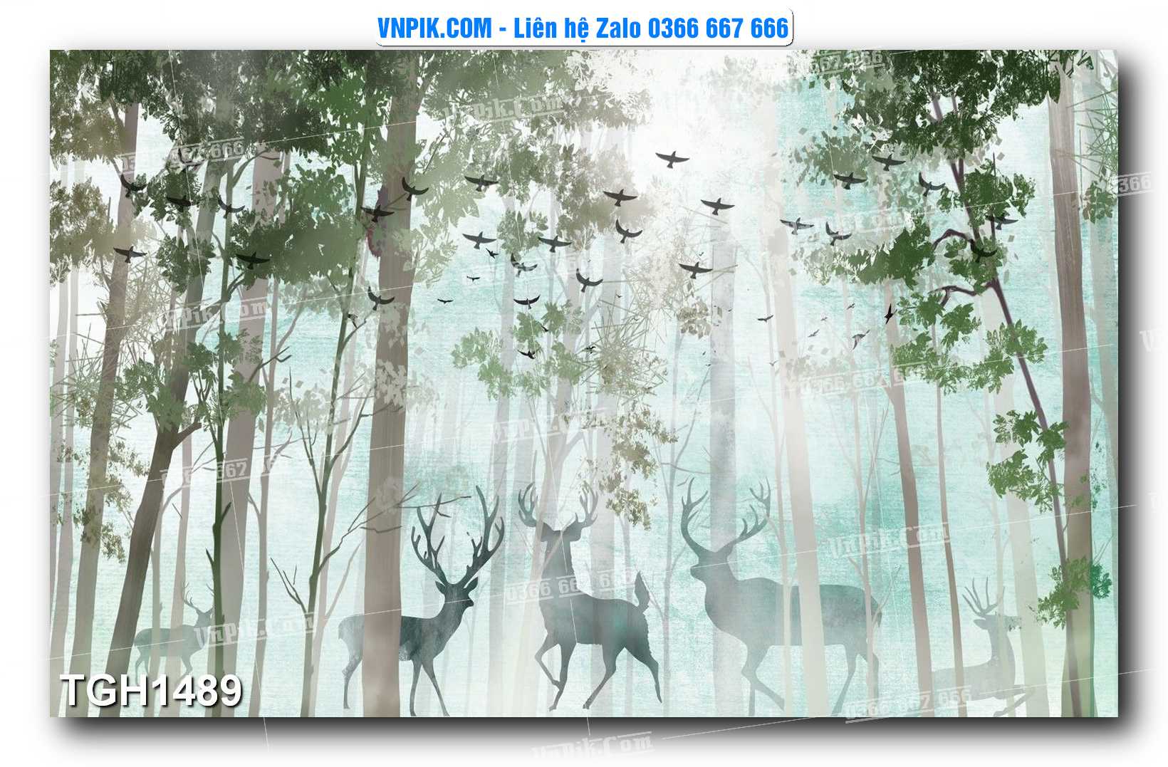 Tranh Ghép Treo Tường Mã File TGH1489