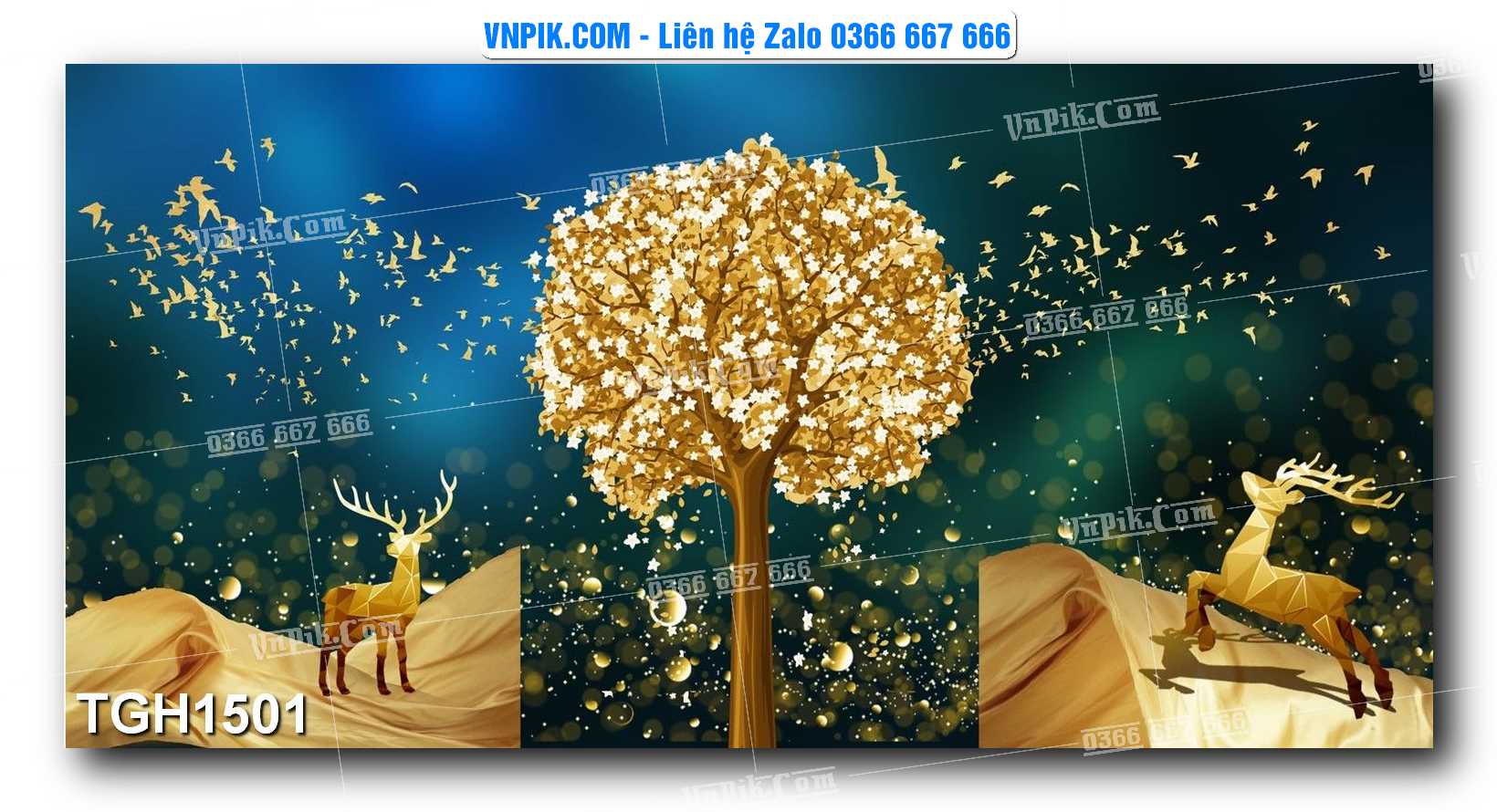 Tranh Ghép Treo Tường Mã File TGH1501