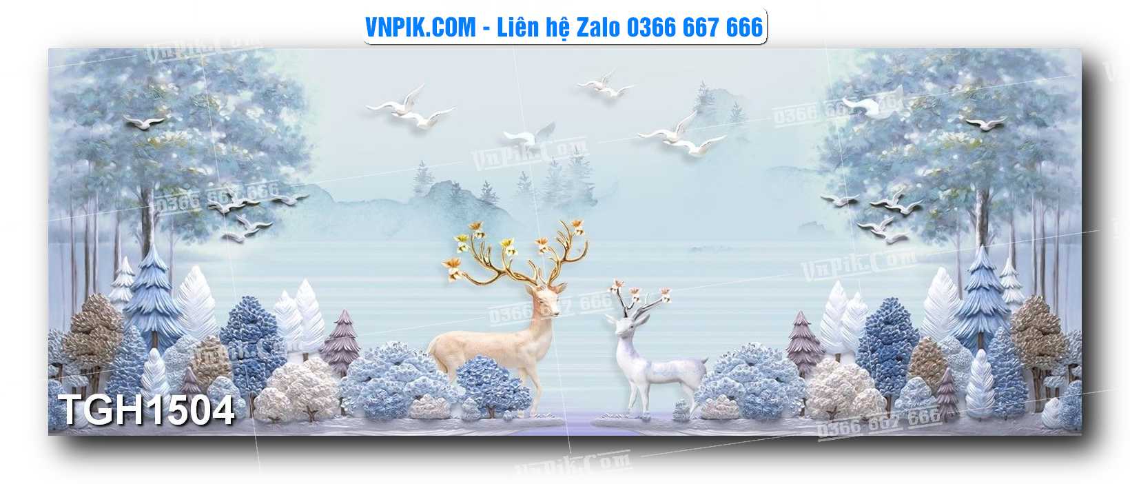 Tranh Ghép Treo Tường Mã File TGH1504