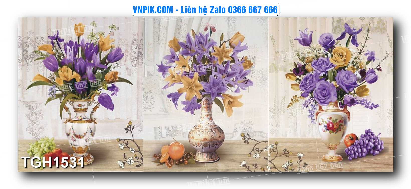 Tranh Ghép Treo Tường Mã File TGH1530