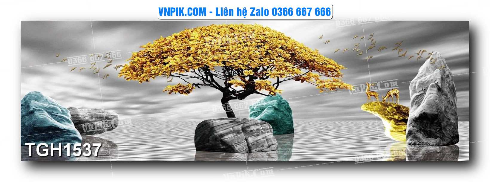 Tranh Ghép Treo Tường Mã File TGH1536