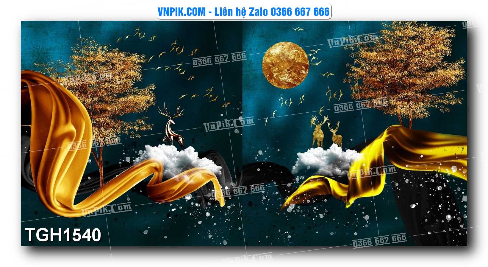 Tranh Ghép Treo Tường Mã File TGH1539