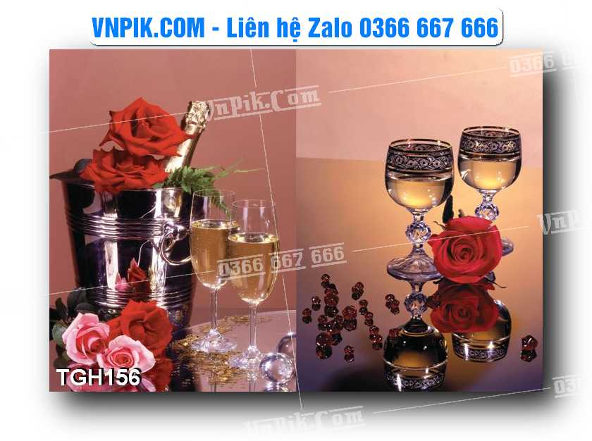 Tranh Ghép Treo Tường Mã File TGH156
