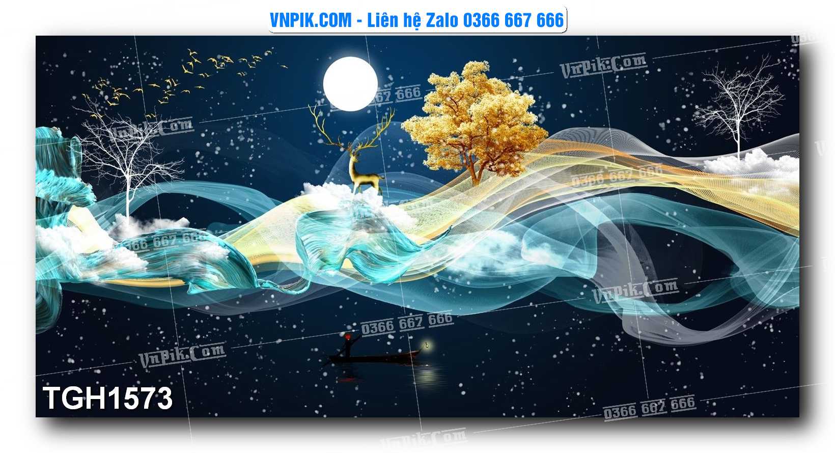 Tranh Ghép Treo Tường Mã File TGH1573