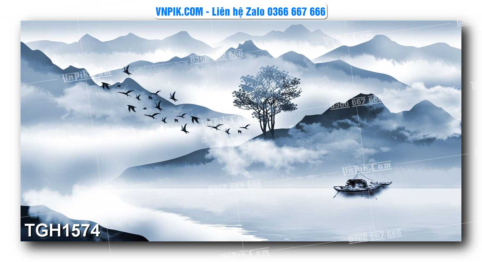 Tranh Ghép Treo Tường Mã File TGH1574