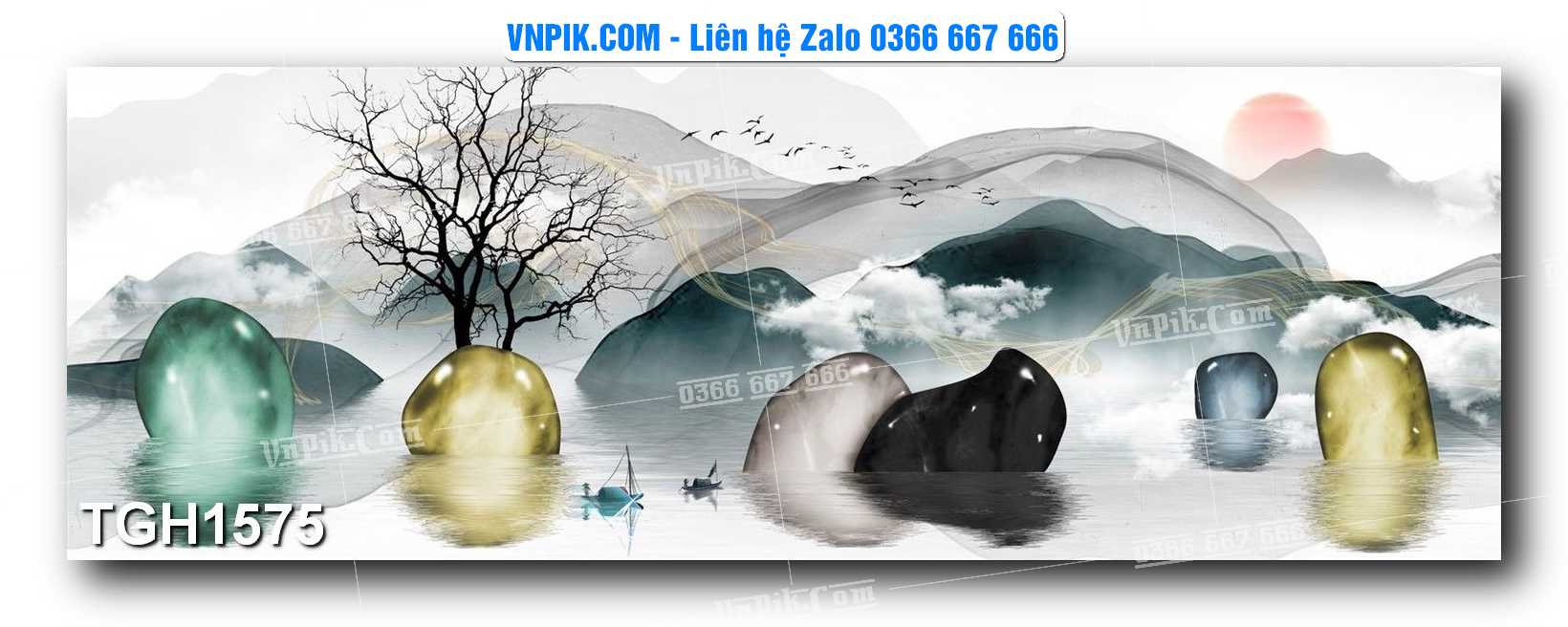 Tranh Ghép Treo Tường Mã File TGH1575