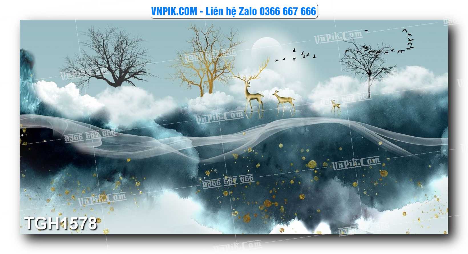Tranh Ghép Treo Tường Mã File TGH1578