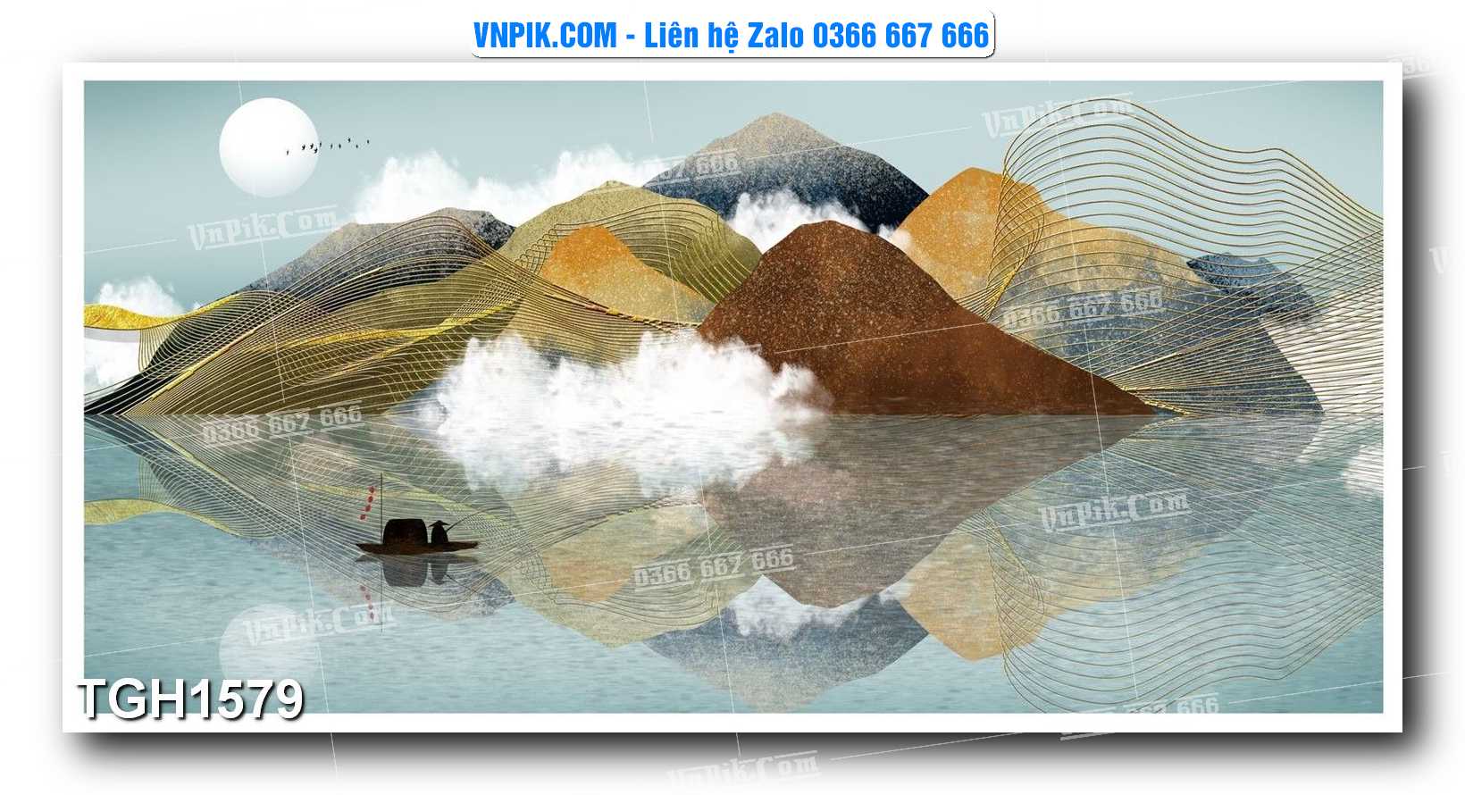 Tranh Ghép Treo Tường Mã File TGH1579