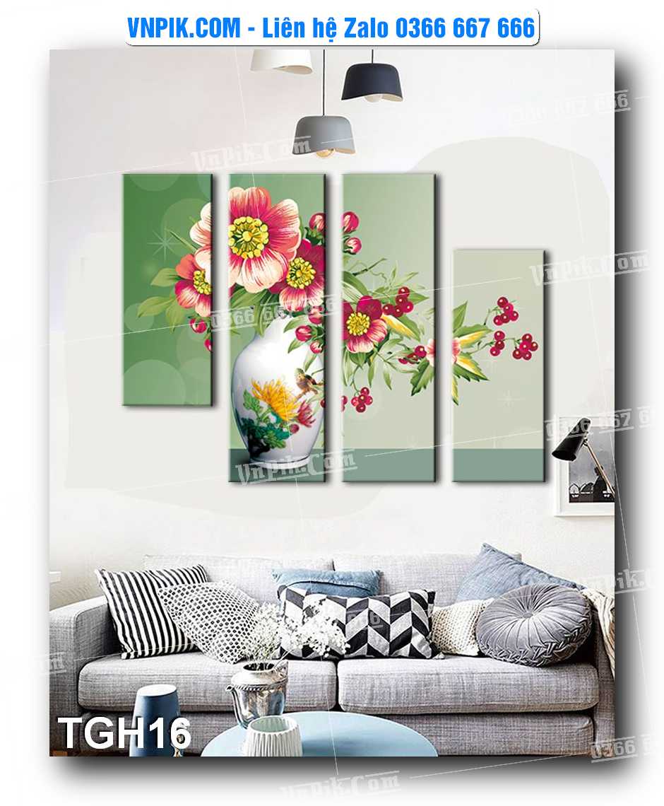 Tranh Ghép Treo Tường Mã File TGH16