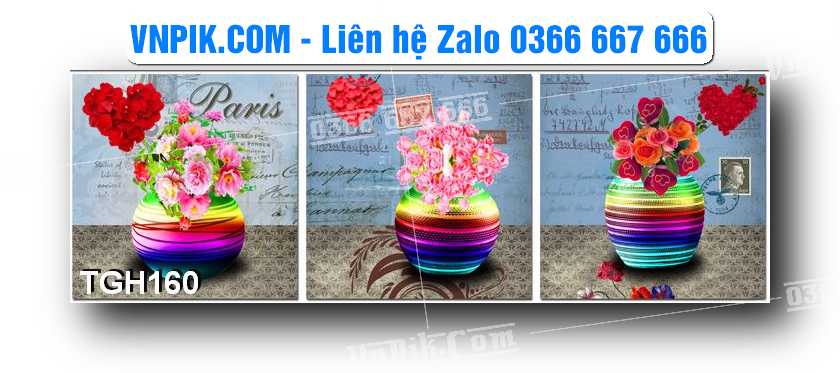 Tranh Ghép Treo Tường Mã File TGH160
