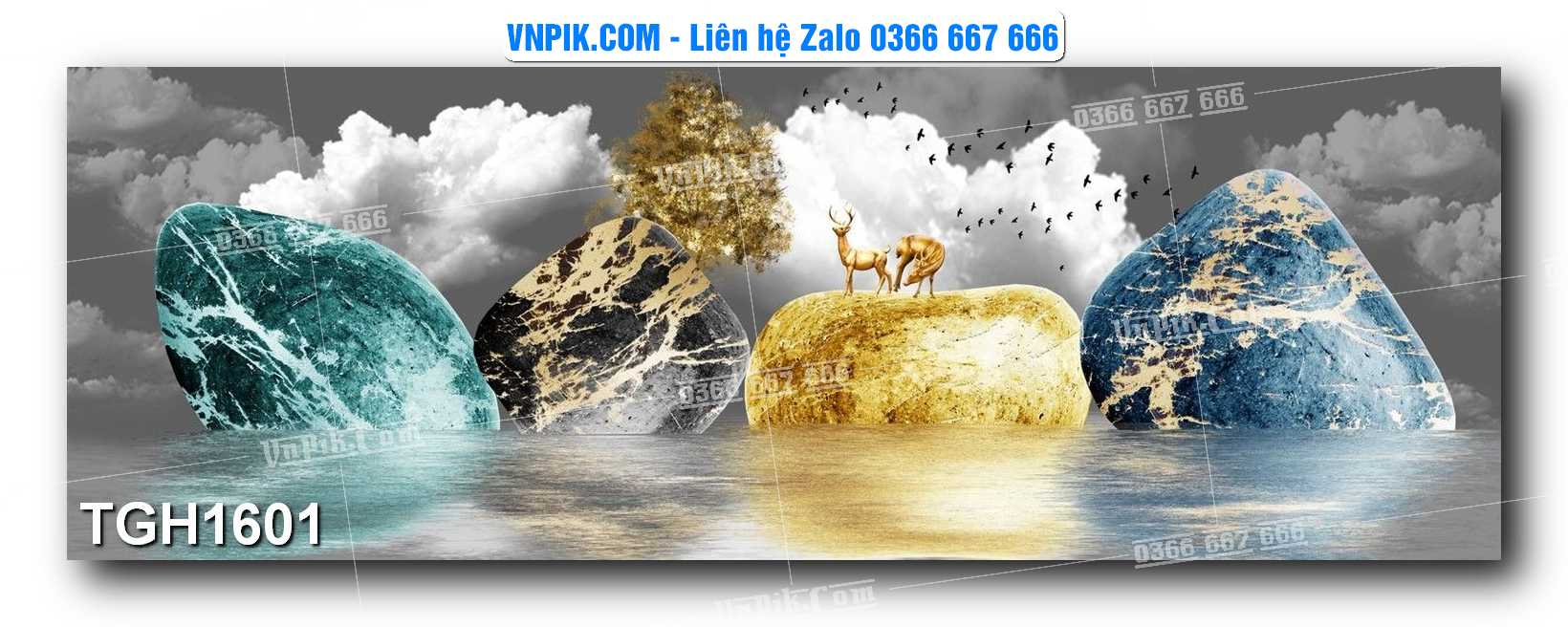 Tranh Ghép Treo Tường Mã File TGH1601