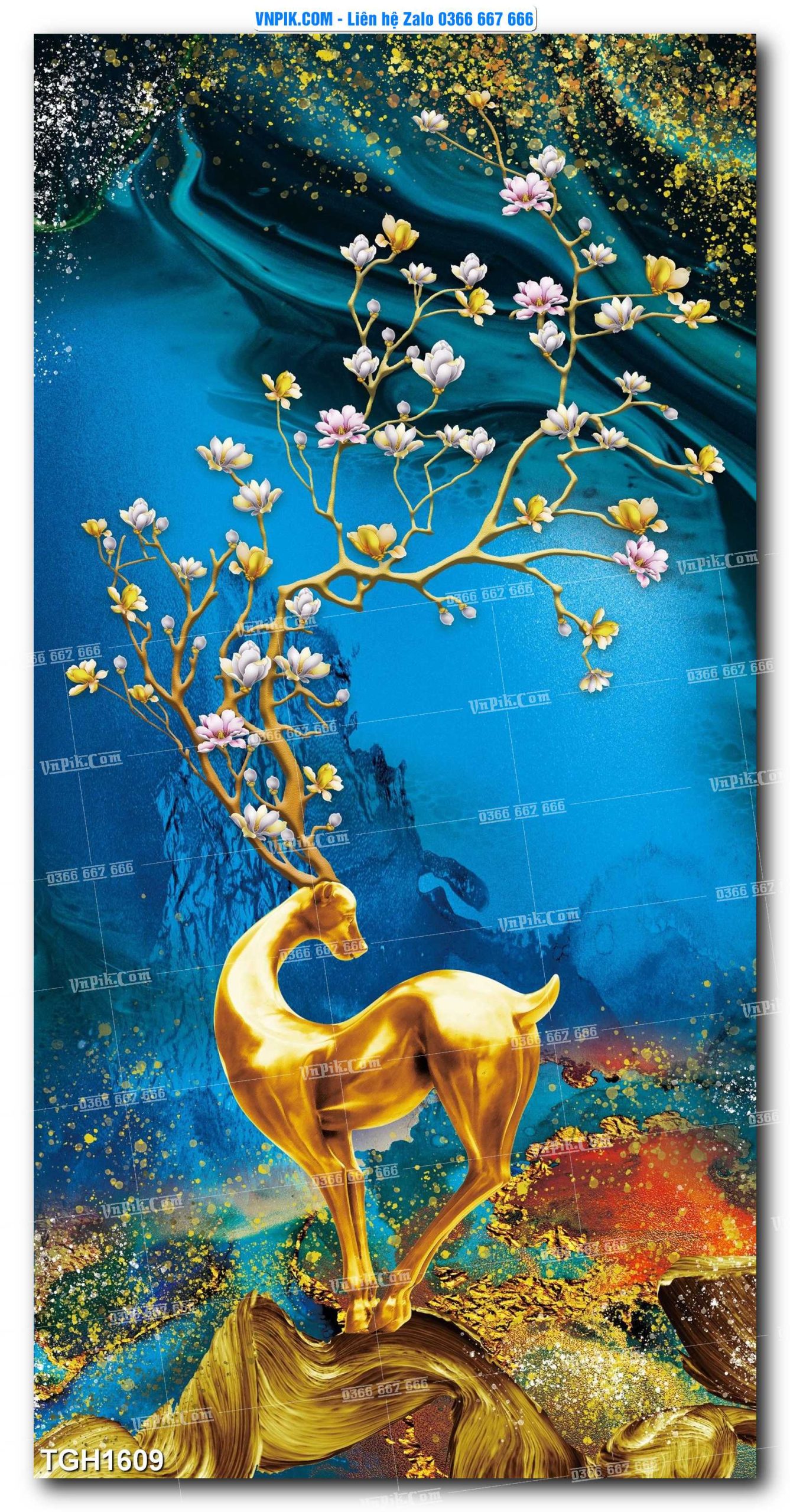 Tranh Ghép Treo Tường Mã File TGH1609