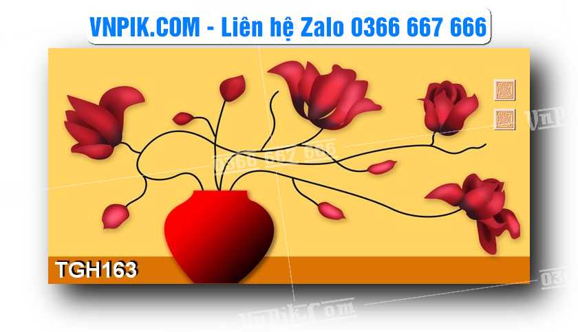 Tranh Ghép Treo Tường Mã File TGH163
