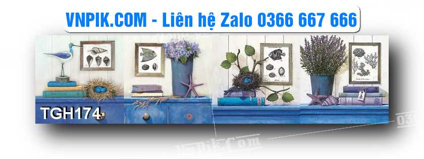 Tranh Ghép Treo Tường Mã File TGH174