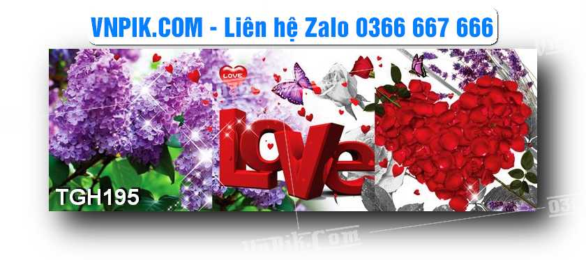 Tranh Ghép Treo Tường Mã File TGH195