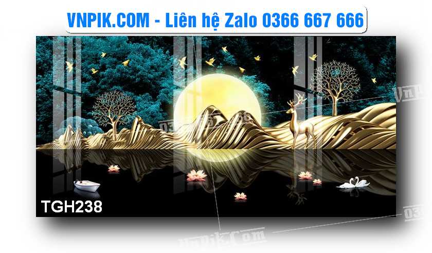 Tranh Ghép Treo Tường Mã File TGH238