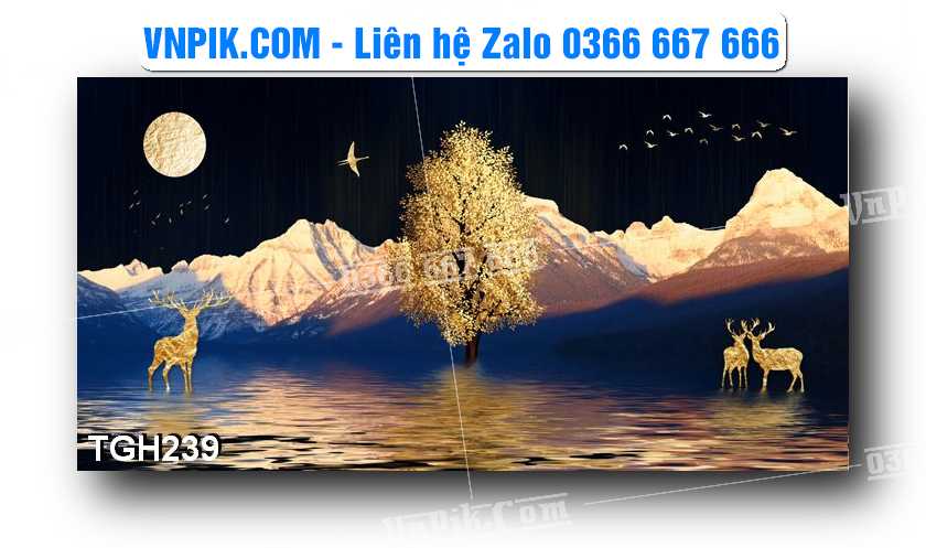 Tranh Ghép Treo Tường Mã File TGH239