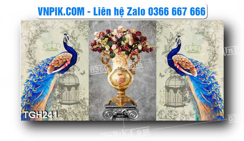 Tranh Ghép Treo Tường Mã File TGH241