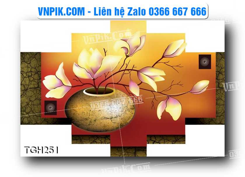 Tranh Ghép Treo Tường Mã File TGH251