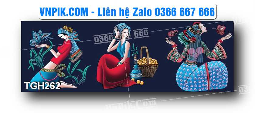 Tranh Ghép Treo Tường Mã File TGH262