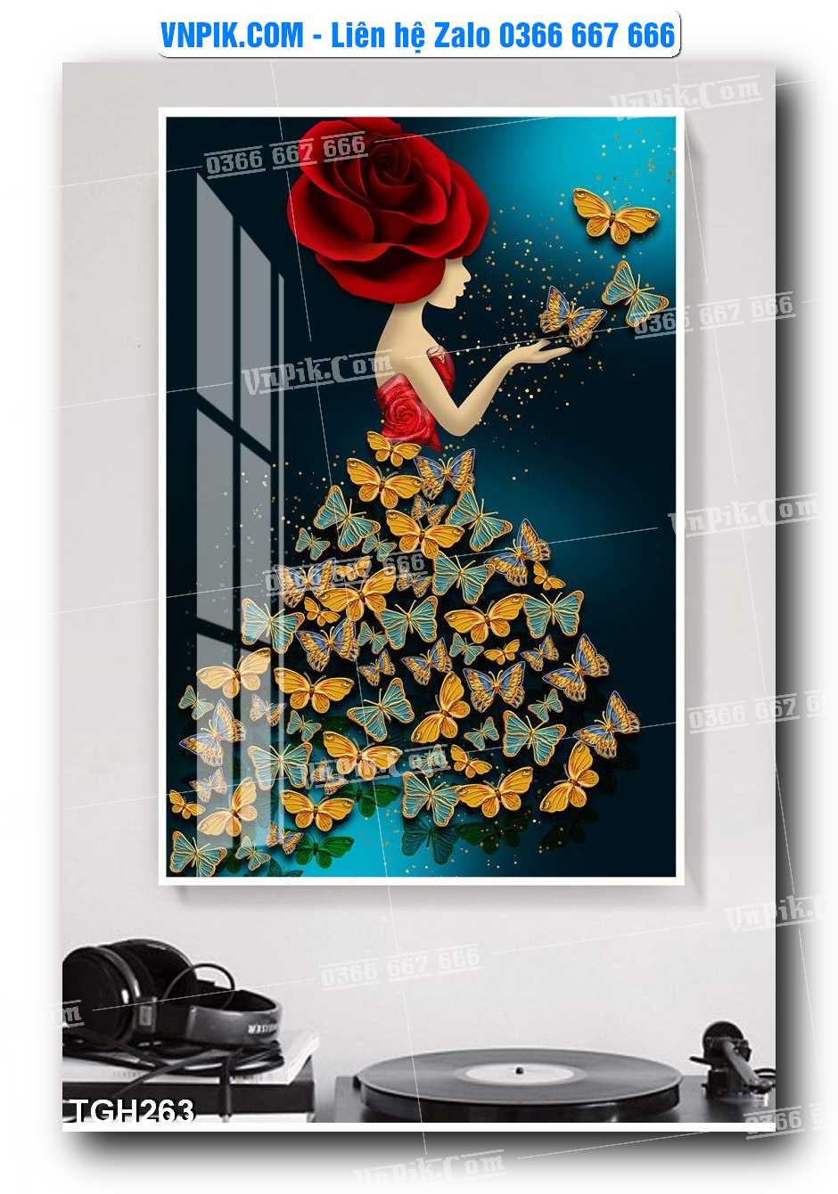 Tranh Ghép Treo Tường Mã File TGH263