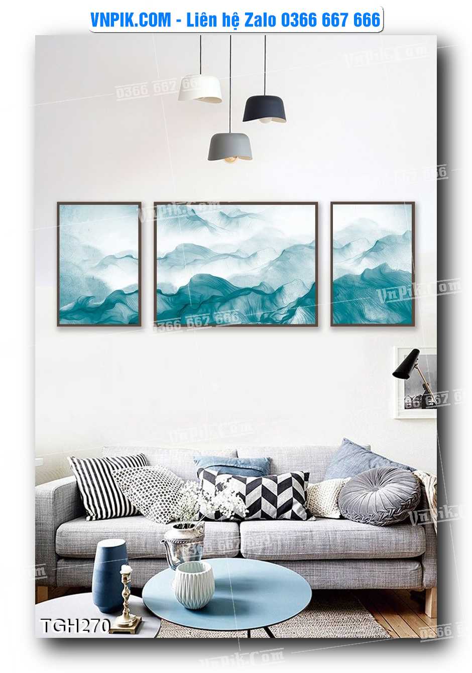 Tranh Ghép Treo Tường Mã File TGH270