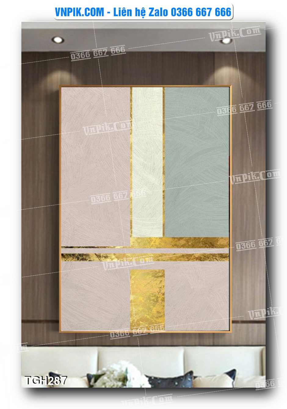 Tranh Ghép Treo Tường Mã File TGH287
