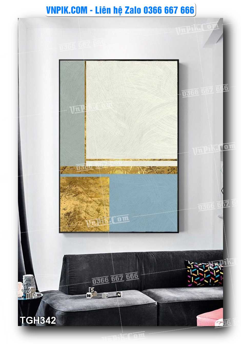 Tranh Ghép Treo Tường Mã File TGH342