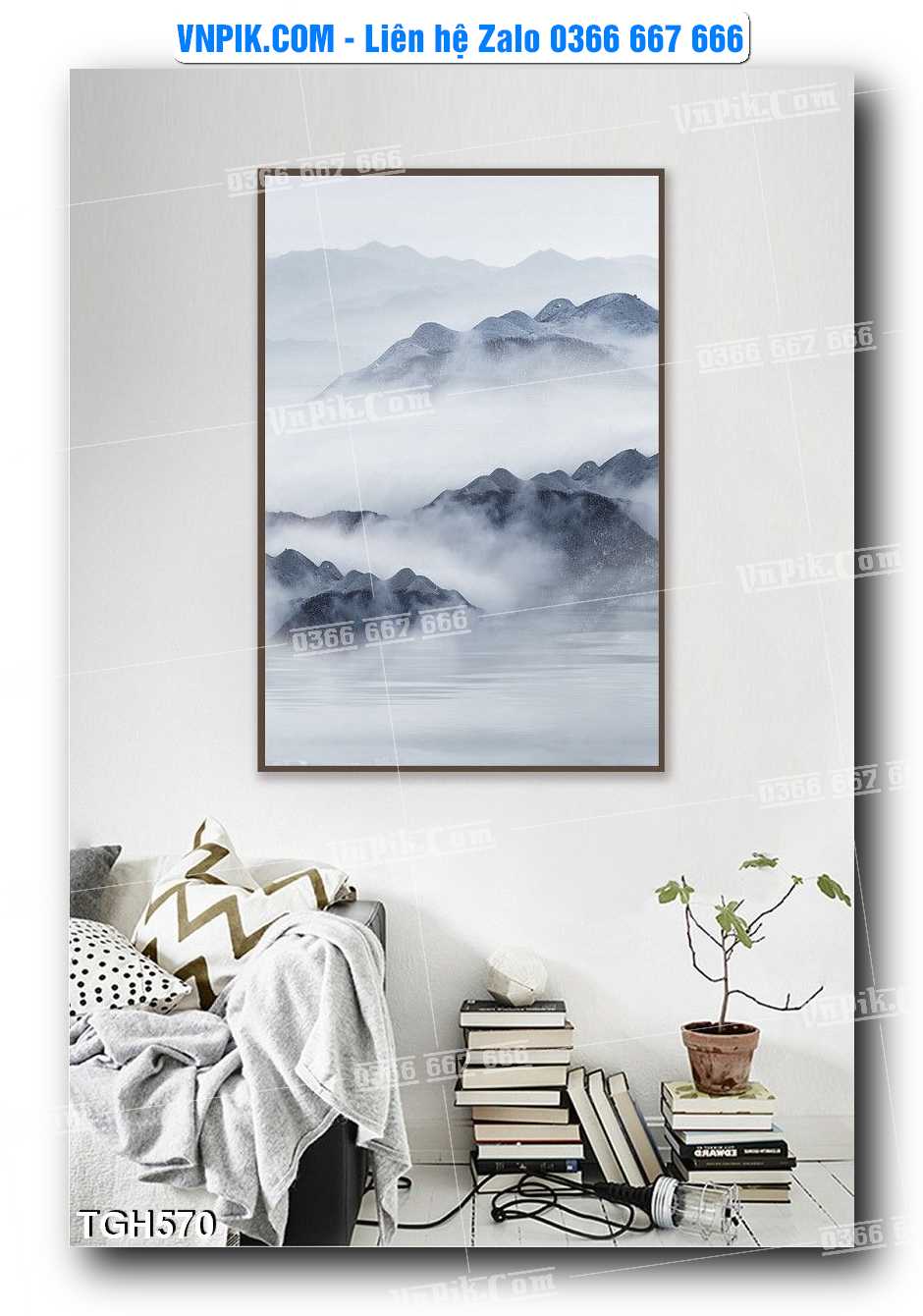 Tranh Ghép Treo Tường Mã File TGH570